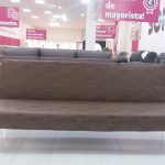 SOFA CAMA MOD.LIBRO TAP. MARRON VINTAGE
