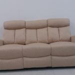 SOFA 3P. MOD. FIN TAP. BEIGE 2 RELAX MANUALES.