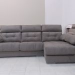 CHAISELONGUE DCH. MOD. PUNTO TAP. GRIS ASIENTOS DESLIZANTES