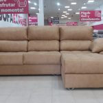 CHAISELONGUE DCH. MOD. BONN TAP. CREMA. ASIENTOS DESLIZANTES Y RESPALDOS RECLINABLES