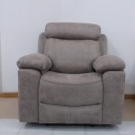 SILLON RELAX MANUAL MOD. DISTRI TAP. GRIS