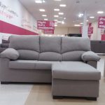 CHAISELONGUE REVERSIBLE MOD. MIL2 CON COJIN ENTERO TAP. GRIS