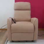 SILLON RELAX POWERLIFT MOD. ARIA TAP. BEIGE