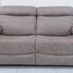 SOFA 3PL. RELAX ELECTRICO MOD NOA TAP CEMENTO